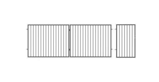 BAKU BRAMA DWUSKRZYDŁOWA + FURTKA.webp