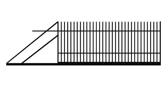 K BRAMA PRZESUWNA LEWA
