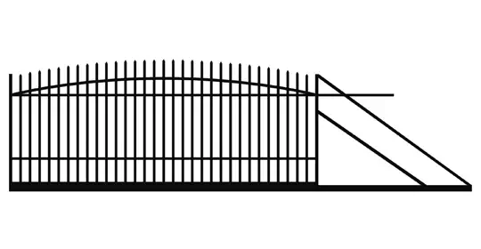 KŁ BRAMA PRZESUWNA PRAWA