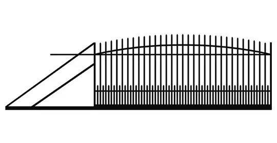 KŁZ BRAMA PRZESUWNA LEWA
