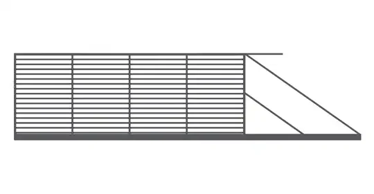 BERNO BRAMA PRZESUWNA PRAWA
