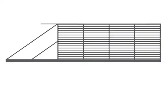 BERNO BRAMA PRZESUWNA LEWA