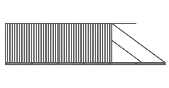 LUIZA BRAMA PRZESUWNA PRAWA