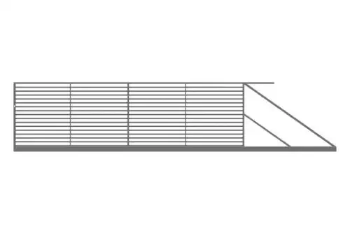 BERNO BRAMA PRZESUWNA 5M PRAWA