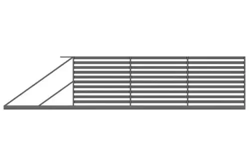 DUBAJ BRAMA PRZESUWNA 5M LEWA
