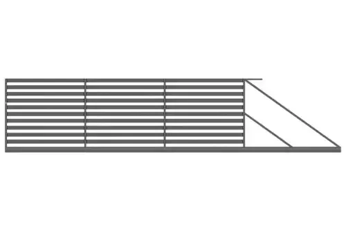 DUBAJ BRAMA PRZESUWNA 5M PRAWA
