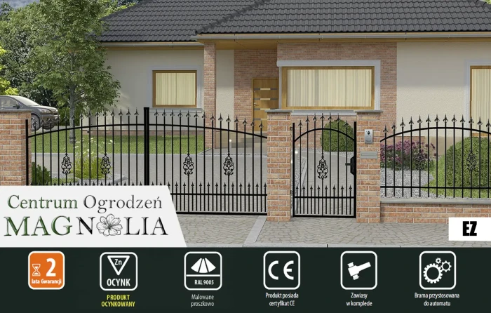 BRAMA PRZESUWNA 4,00M POLBRAM EZ