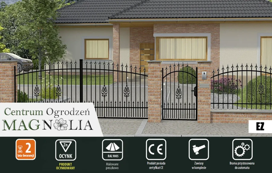 BRAMA PRZESUWNA 4,00M POLBRAM EZ