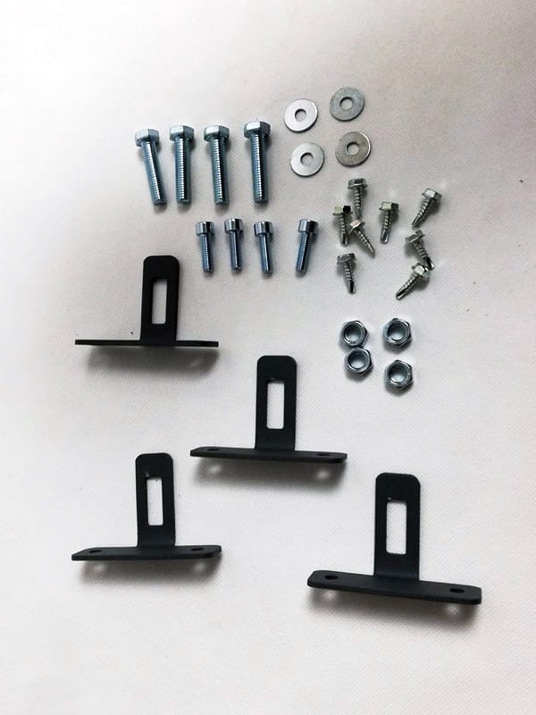 Łączniki typ "T" pakowane po 4sztuki w komplety