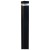 Słup gładki 100x100 ral9005+ocynk