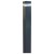 Słup gładki 100x100 ral7016strukutra+ocynk