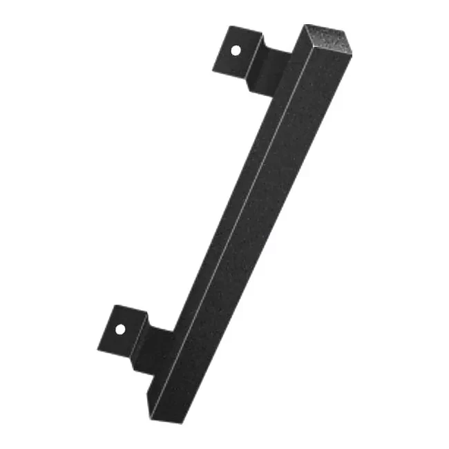 Pochwyt mały do furtki POLBRAM - kolor czarny ral9005struktura+ocynk