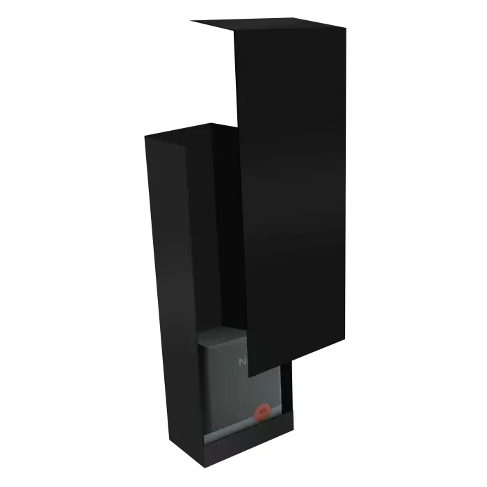 Skrzynka na automat do bramy przesuwnej POLBRAM - kolor czarny